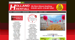 Desktop Screenshot of hollandrentall.com